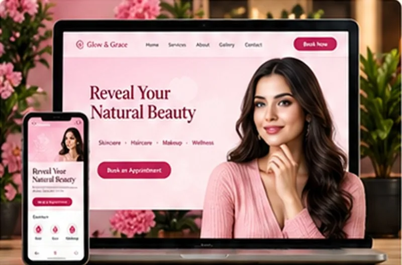 Beauty Parlour Website